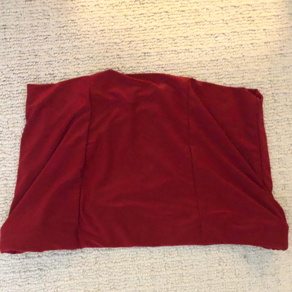 Tube top crop top